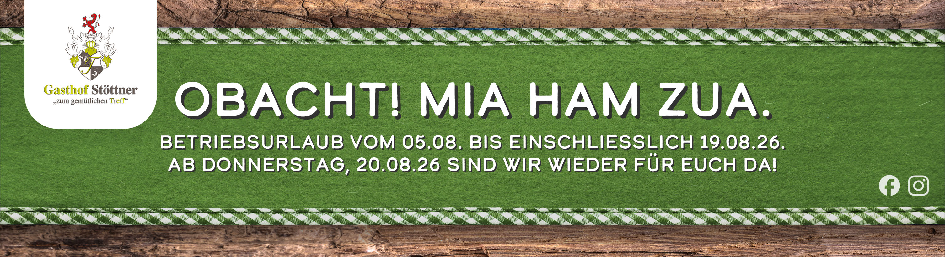 Betriebsurlaub HP Info 082026